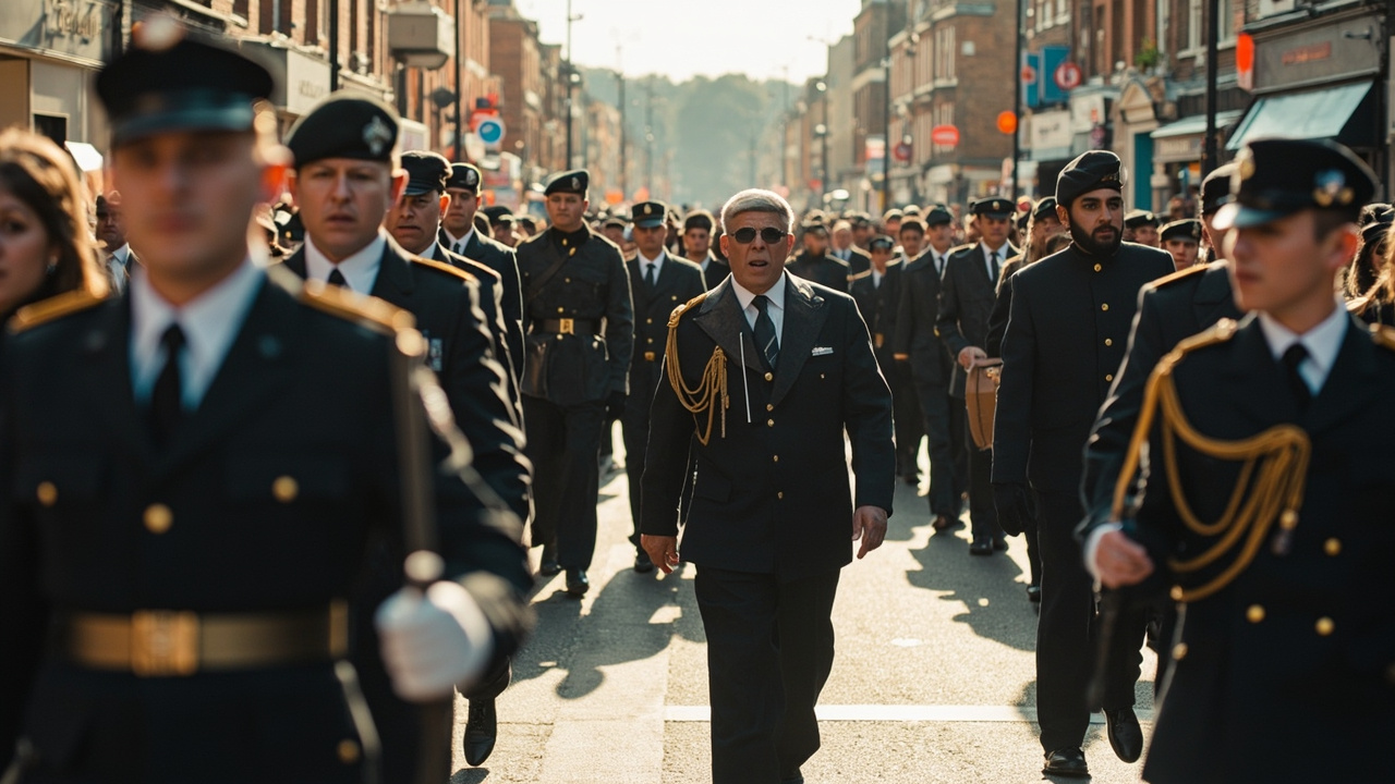 Parade returns as youth groups celebrate Freedom of Harrow